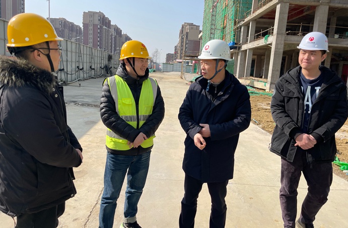 市政公用集團(tuán)安監(jiān)部部長助理謝寶瓊到泉邦產(chǎn)業(yè)園項(xiàng)目檢查節(jié)前安全生產(chǎn)工作