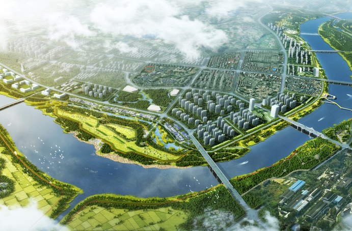 弋陽縣委書記陳敏到公司信江生態(tài)修復項目開展植樹活動