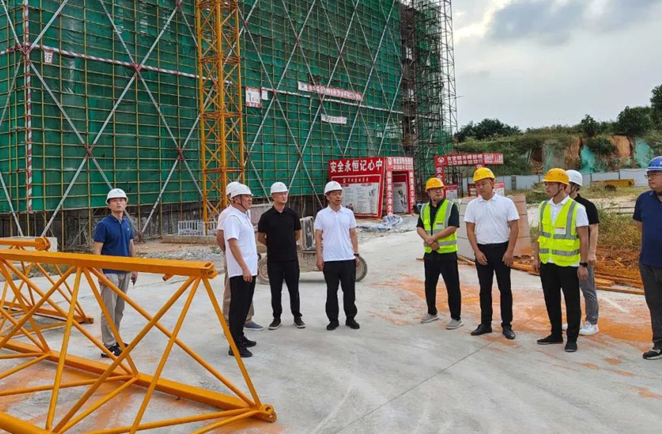 萬義輝到S49項(xiàng)目、市政公用城三期項(xiàng)目調(diào)研