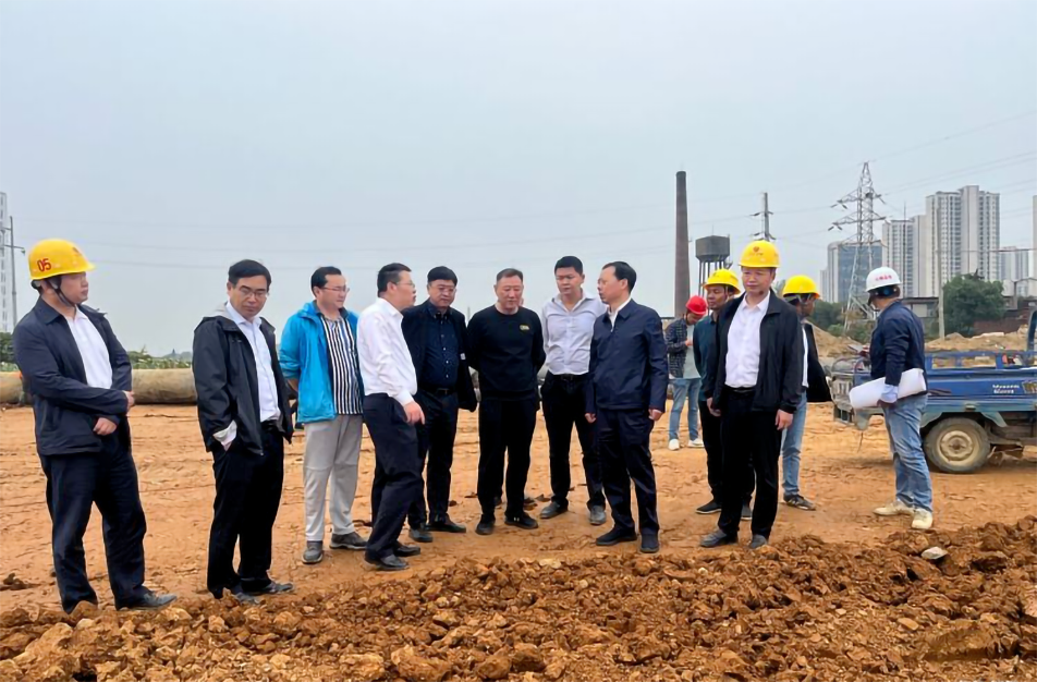 萬義輝到秦坊安置房、杭州路項目調(diào)研