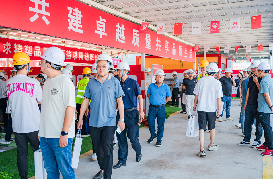 2024 年江西省住房城鄉(xiāng)建設系統(tǒng)“質(zhì)量月”工程質(zhì)量管理標準化示范工程現(xiàn)場觀摩會