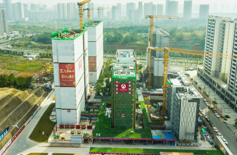 南昌市政建設(shè)集團(tuán)有限公司聯(lián)發(fā)悅尚居項目(聯(lián)發(fā)九龍和悅)全面封頂 南昌市政建設(shè)集團(tuán)有限公司聯(lián)發(fā)悅尚居項目(聯(lián)發(fā)九龍和悅)全面封頂